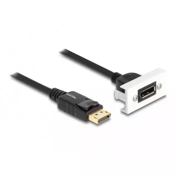 DeLOCK Easy 45 módulo DisplayPort 8K 30 Hz con pigtail 22,5 x 45 mm