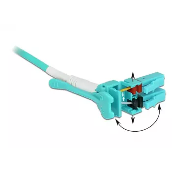 Cable de fibra óptica DeLOCK 85129 3 m LC azul