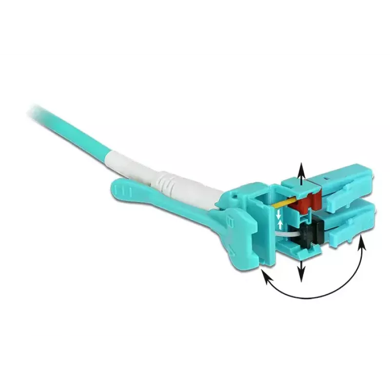 Cable de fibra óptica DeLOCK 85129 3 m LC azul