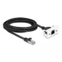Cable de red alargador DeLOCK Cat.6A 3 m S/FTP RJ45 negro