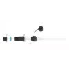 DeLOCK 86701 Acoplador impermeable RJ45 hembra a hembra Cat.6A con tapa, negro