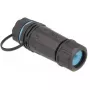 DeLOCK 86701 Acoplador impermeable RJ45 hembra a hembra Cat.6A con tapa, negro