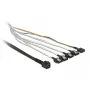 Cable DeLOCK 0,5 m SFF-8643/4 x SATA 7p
