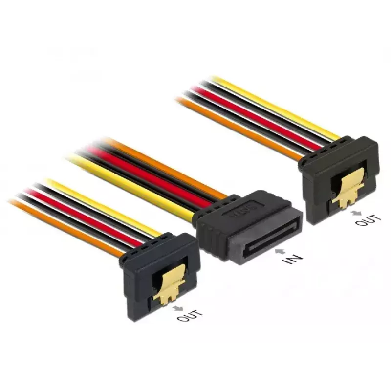 Cable SATA DeLOCK 60159 0,3 m multicolor