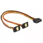 Cable SATA DeLOCK 60159 0,3 m multicolor
