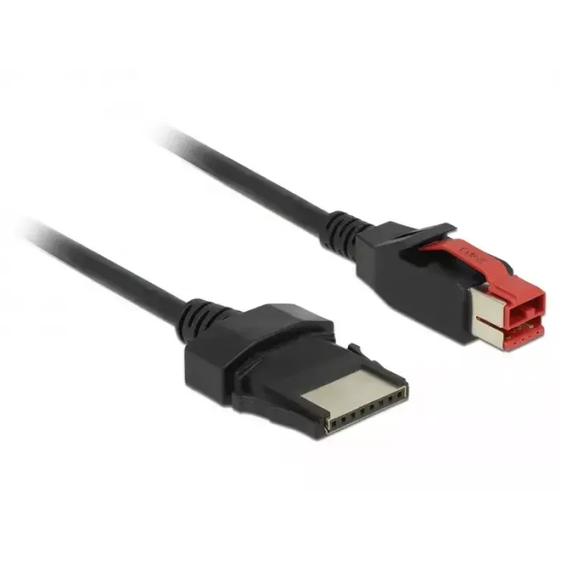 Cable de alimentación DeLOCK 85480 4 m PoweredUSB negro