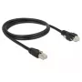 Cable de red DeLOCK 85667 RJ-45 Cat6 1 m negro