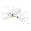Cable de fibra óptica DeLOCK 85688 1 m LC verde