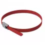 Bridas DeLOCK 18777 acero inoxidable rojo 200 mm 10 uds.
