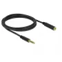 Cable de audio DeLOCK 85797 2 m 4,4 mm negro