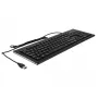 Teclado DeLOCK 12672 Office USB QWERTZ alemán negro