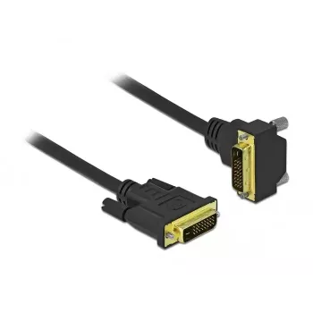 Cable DVI DeLOCK 85893 1 m DVI-D negro