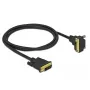 Cable DVI DeLOCK 85893 1 m DVI-D negro