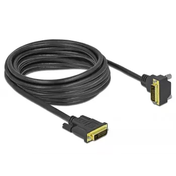 Cable DVI DeLOCK 85896 5 m DVI-D negro