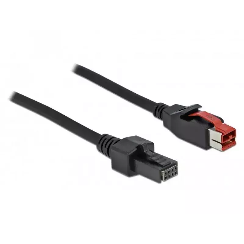 Cable USB alimentado DeLOCK 85954 24V a 2x4-Pin conector macho 5m