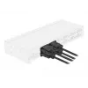 Delock Cable módem nulo RS-232, D-Sub 9 hembra a hembra, carcasa de conector delgada, 4 m, negro
