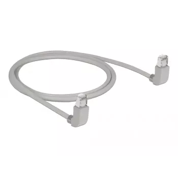 Cable de red DeLOCK 83517 Cat6a S/FTP 1 m gris
