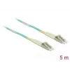 Cable de fibra óptica DeLOCK LC a LC multimodo OM3 5 m