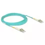 Cable de fibra óptica DeLOCK LC a LC multimodo OM3 5 m