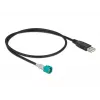 Cable HSD Z conector macho a USB 2.0 Type-A conector macho 0,5 m DeLOCK