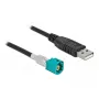 Cable HSD Z conector macho a USB 2.0 Type-A conector macho 0,5 m DeLOCK