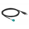 Cable HSD Z conector macho a USB 2.0 Type-A conector macho 2 m DeLOCK 90491