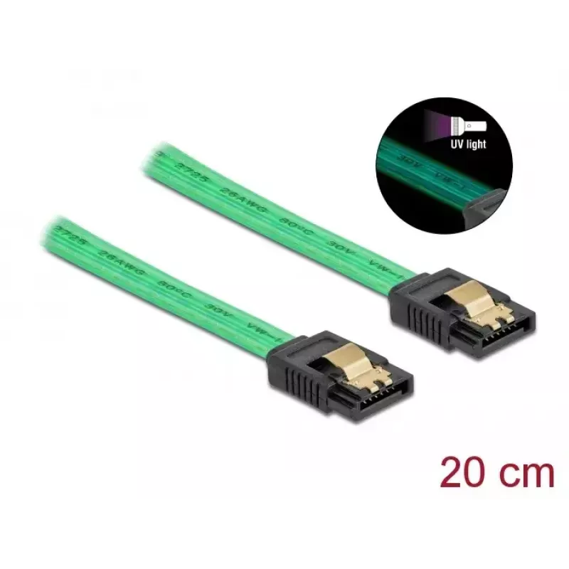 Cable SATA DeLOCK 82017 0,2 m