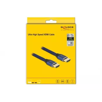 Cable HDMI DeLOCK Ultra High Speed 48 Gbps 8K 60 Hz azul 3 m
