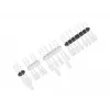 Sujetacables DeLOCK 18402 set combinado autoadhesivo 4 uds. negro blanco