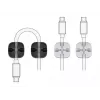 Sujetacables DeLOCK en cruz autoadhesivo 18405