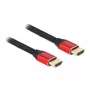 Cable HDMI DeLOCK Ultra High Speed 48 Gbit/s 8K 60 Hz rojo 3 m