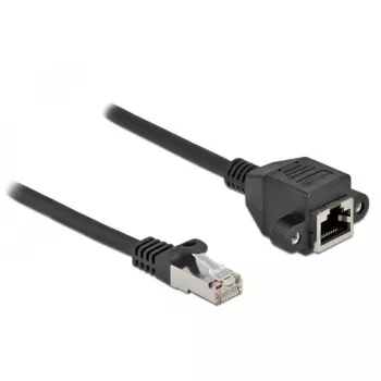 Cable de extensión de red DeLOCK 87003 Cat.6A 3m negro