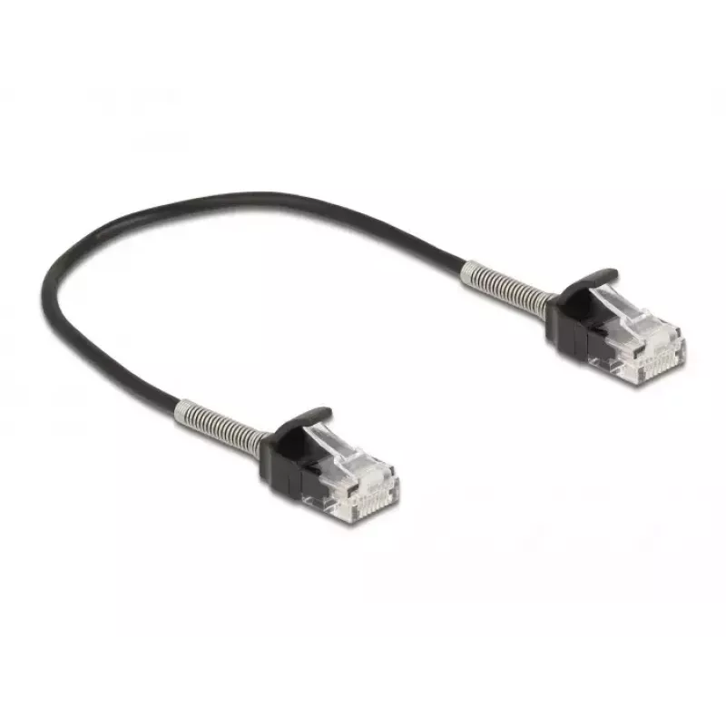 Cable de red RJ45 macho a RJ45 macho con protección contra dobleces DeLOCK 87014