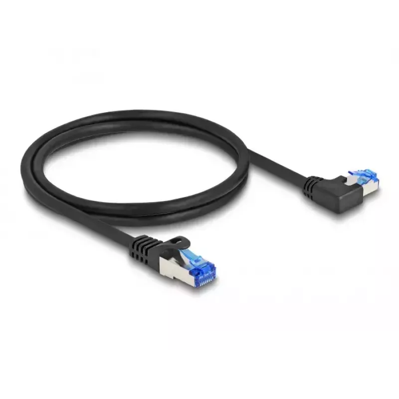 Cable de red DeLOCK RJ45 Cat.6A S/FTP 1m negro