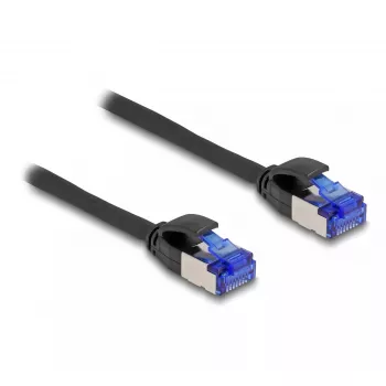 Cable de red DeLOCK RJ45 Cat.6A 3m negro