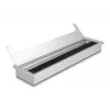 Pasacables de escritorio DELOCK 66863, plateado, 80×300×28 mm, 1 ud.