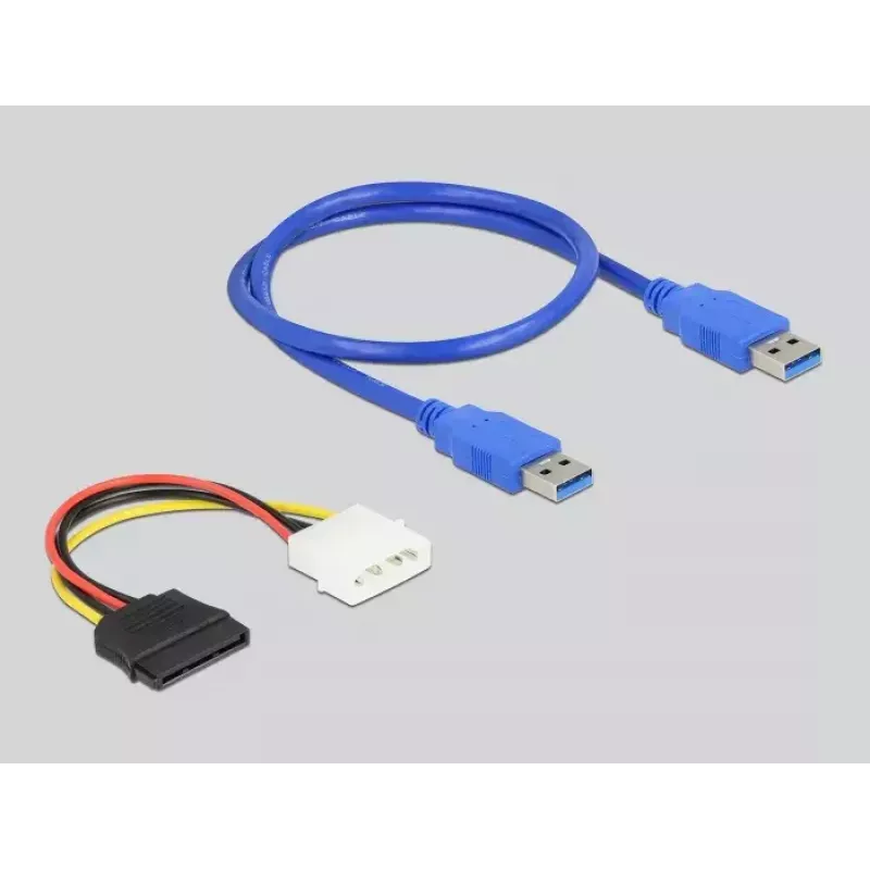 Tarjeta riser DeLOCK PCI Express x1 a ranura PCI de 32 bits cable de 60 cm