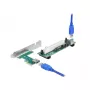 Tarjeta riser DeLOCK PCI Express x1 a ranura PCI de 32 bits cable de 60 cm