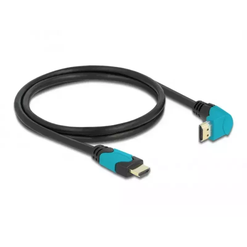 Cable HDMI DeLOCK 86991 1 m HDMI Type-A estándar negro azul