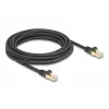Cable de red RJ45 DeLOCK Cat.6A S/FTP 5 m negro
