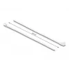 DeLOCK Bridas reutilizables, 200 x 4.8 mm, blanco, 100 uds.