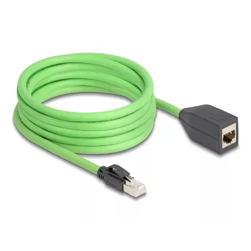 Cable de red DeLOCK 80882 RJ-45 Cat6a 5m verde