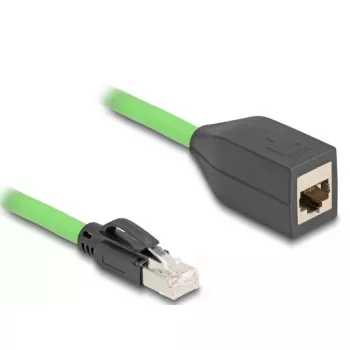 Cable de red DeLOCK 80882 RJ-45 Cat6a 5m verde