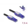 Cable de red DeLOCK 80930 RJ-45 Cat6 7,5 m negro violeta