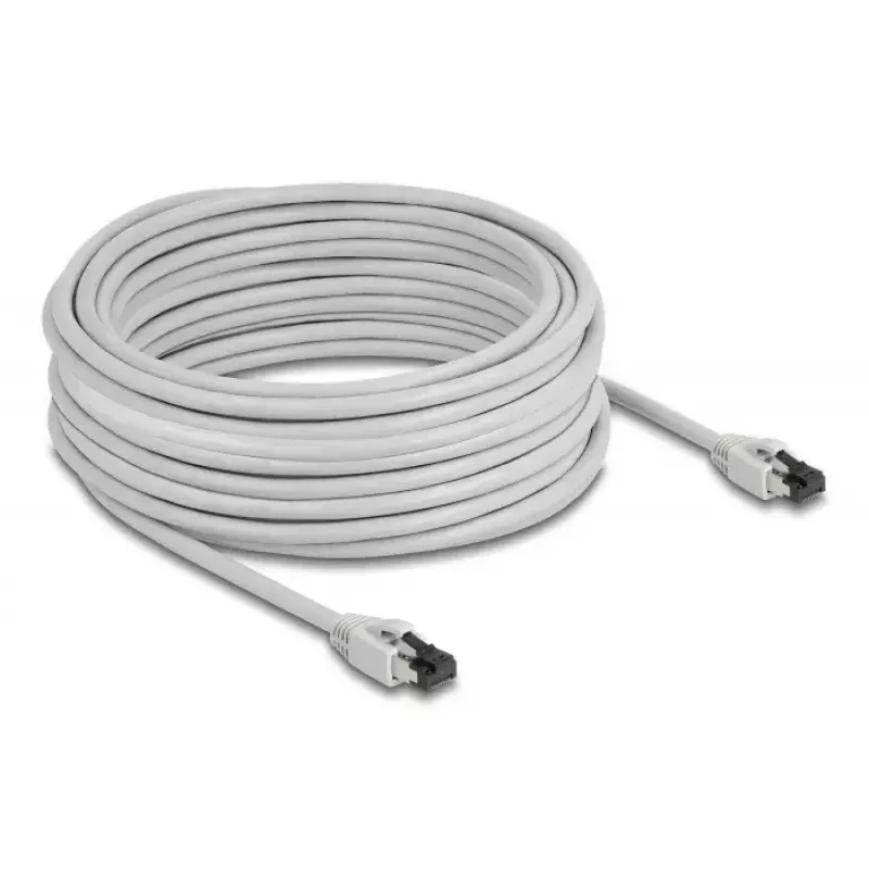 Cable de red DeLOCK 80565 RJ-45 Cat8.1 15 m gris