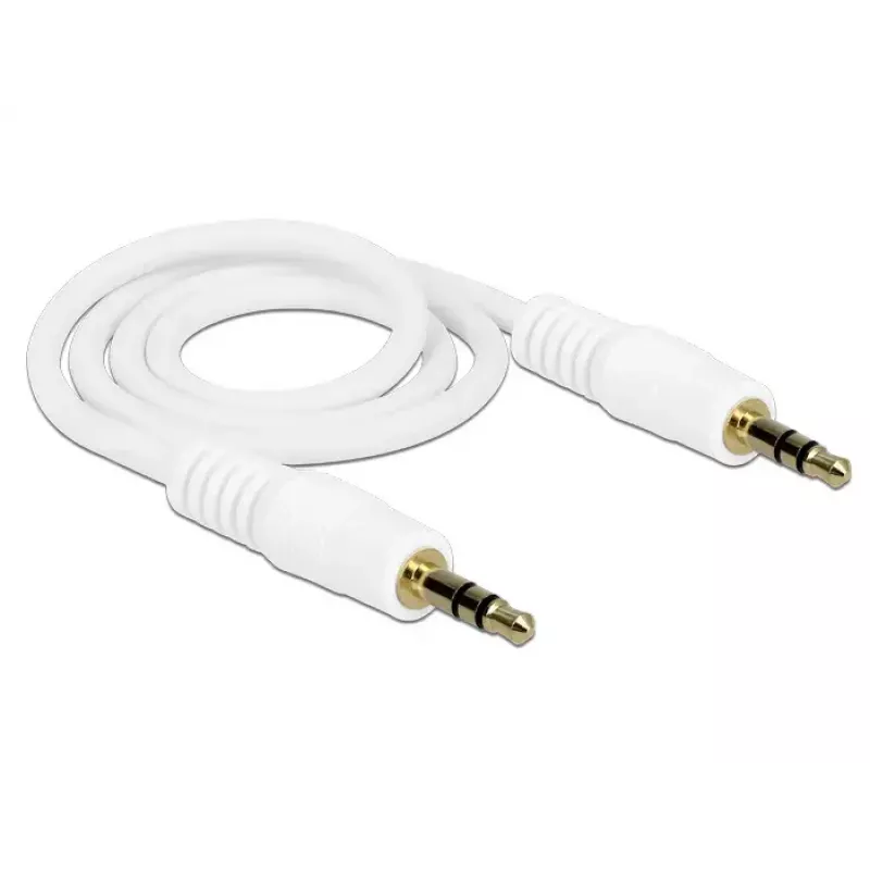 Cable de audio DeLOCK 0,5 m 3,5 mm M/M