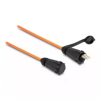 Cable de fibra óptica DeLOCK LC Duplex a LC Duplex OM2 3m IP68