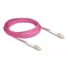 Cable de fibra óptica DeLOCK 88091 LC Duplex a LC Duplex OM4 10m
