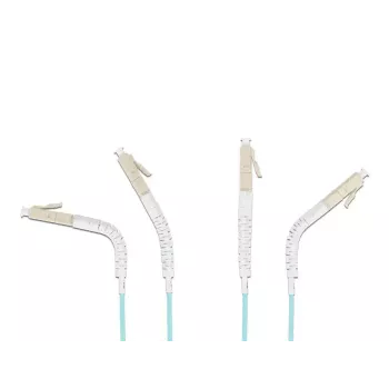 Cable de fibra óptica DeLOCK LC Duplex a LC Duplex OM3 2m