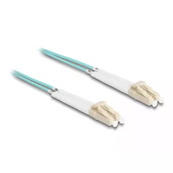 Cable de fibra óptica DeLOCK LC Duplex a LC Duplex OM3 2m